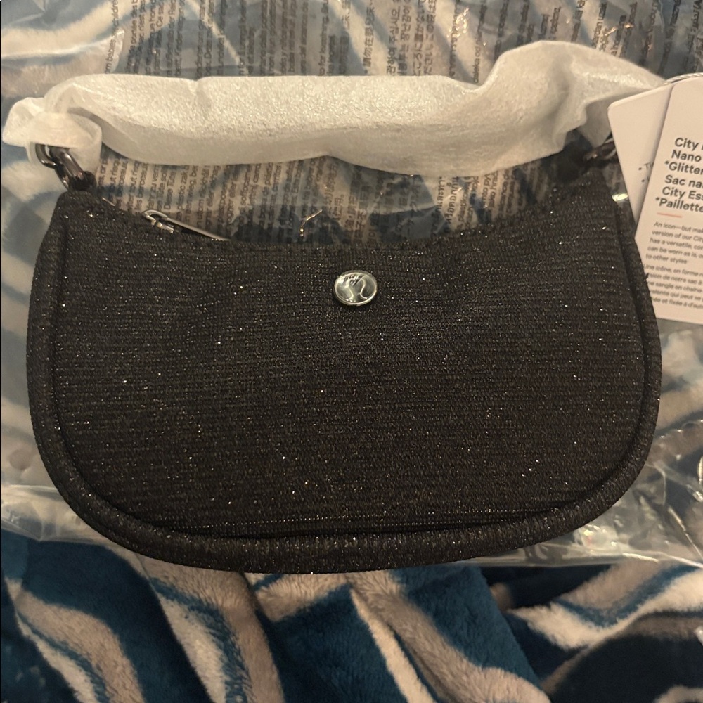 lululemon athletica Glitter Black Shoulder Bag - Picture 9 of 10
